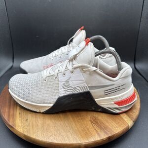 Nike Metcon 8 Womens Size 9 Crossfit Shoes White Black Red Sneakers DO9327-102